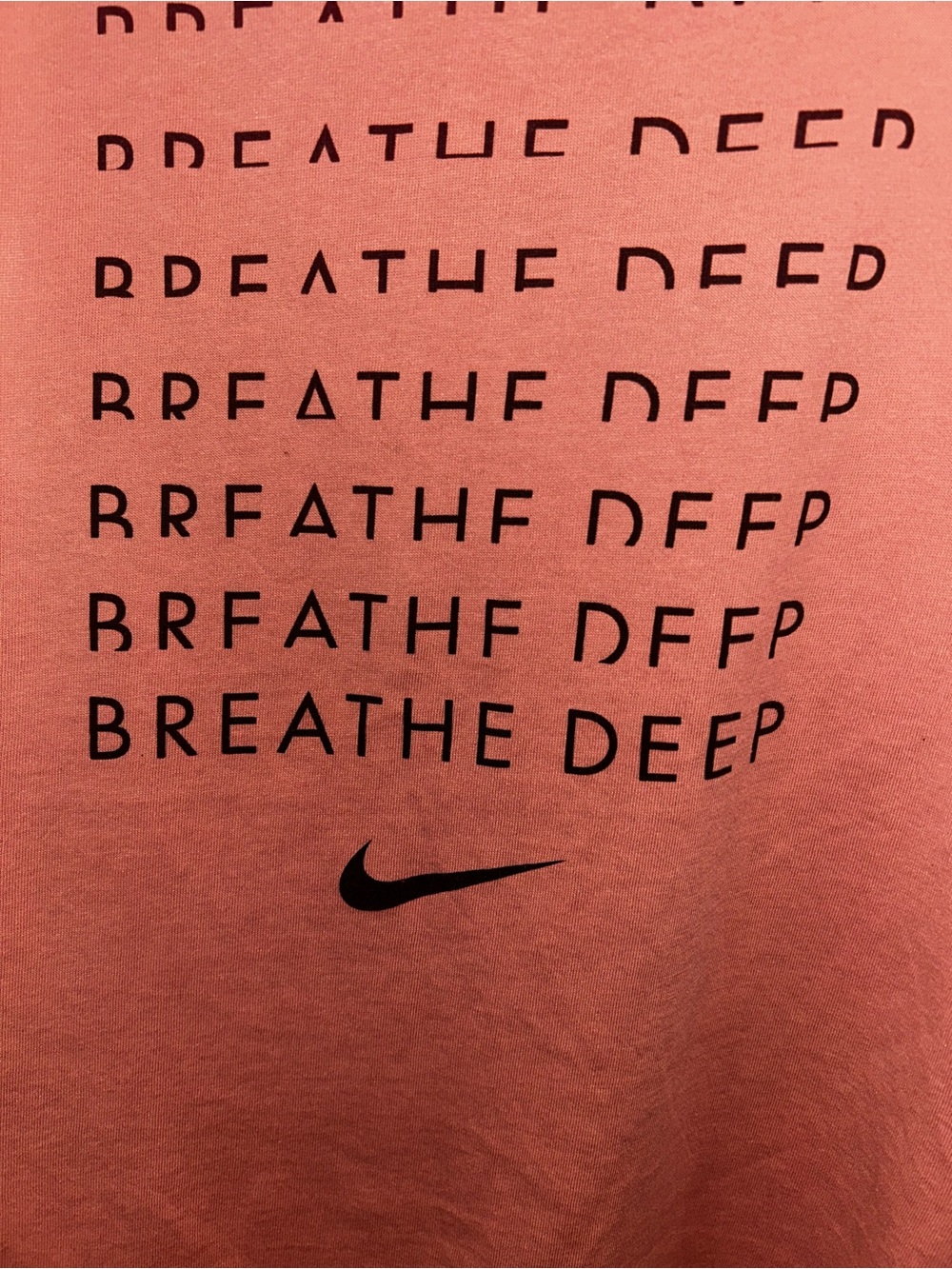 Nike Womans Short Sleeve Dri-FIT Tee — Dusty Rose